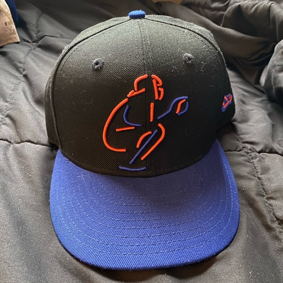The 7 Line Mets Fitted Hat 